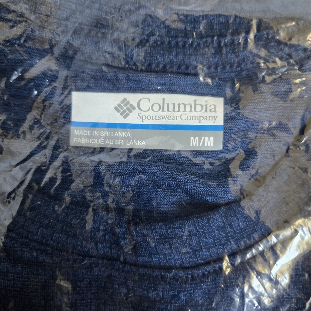 Columbia Men's Short Sleeve Tee - Blue